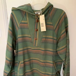 Outerknown sustainable men’s pullover hoodie